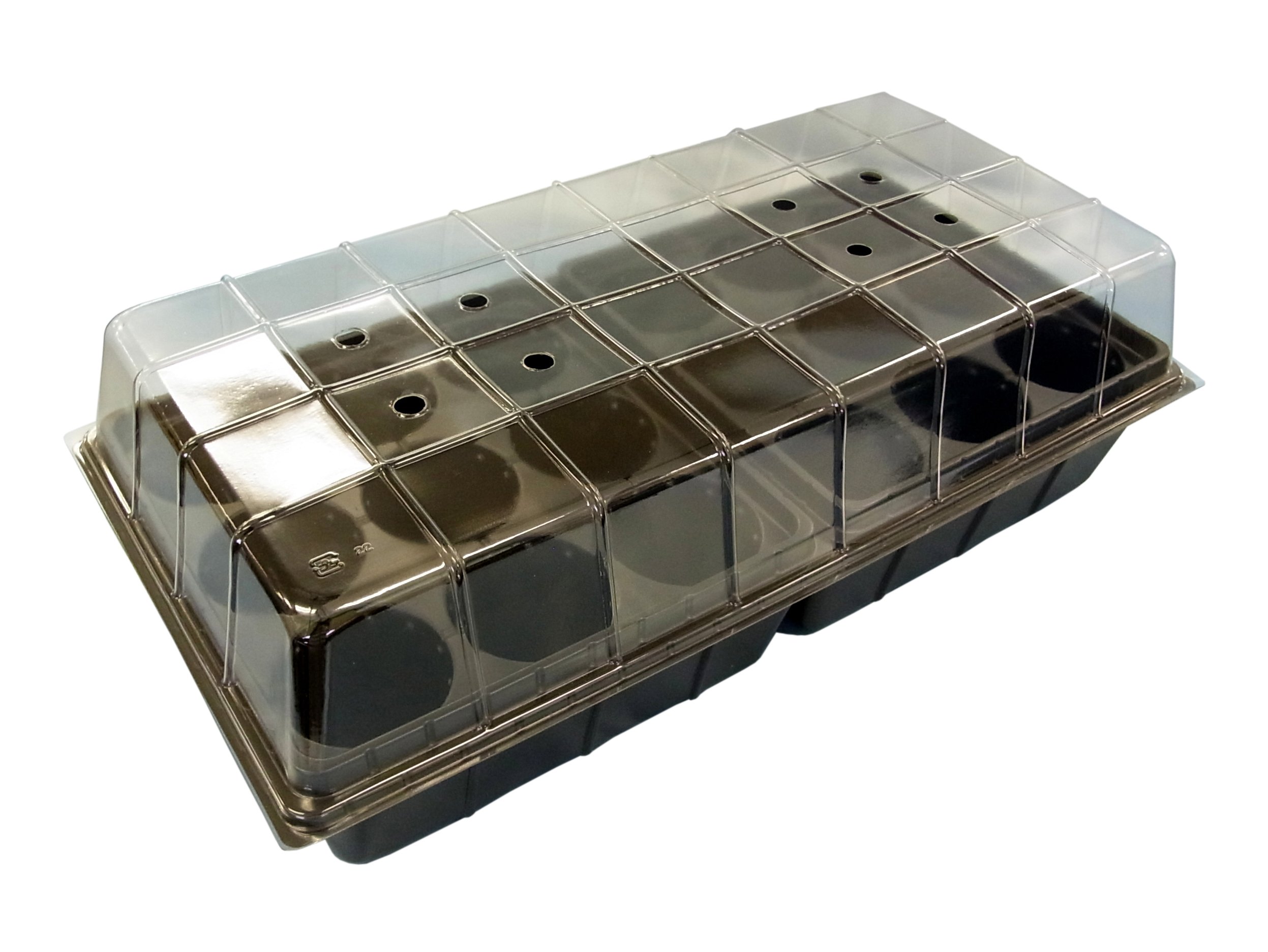 Amazon.co.jp: DAIM 種まきハウス 9穴トレー2個付き 多肉植物 育苗